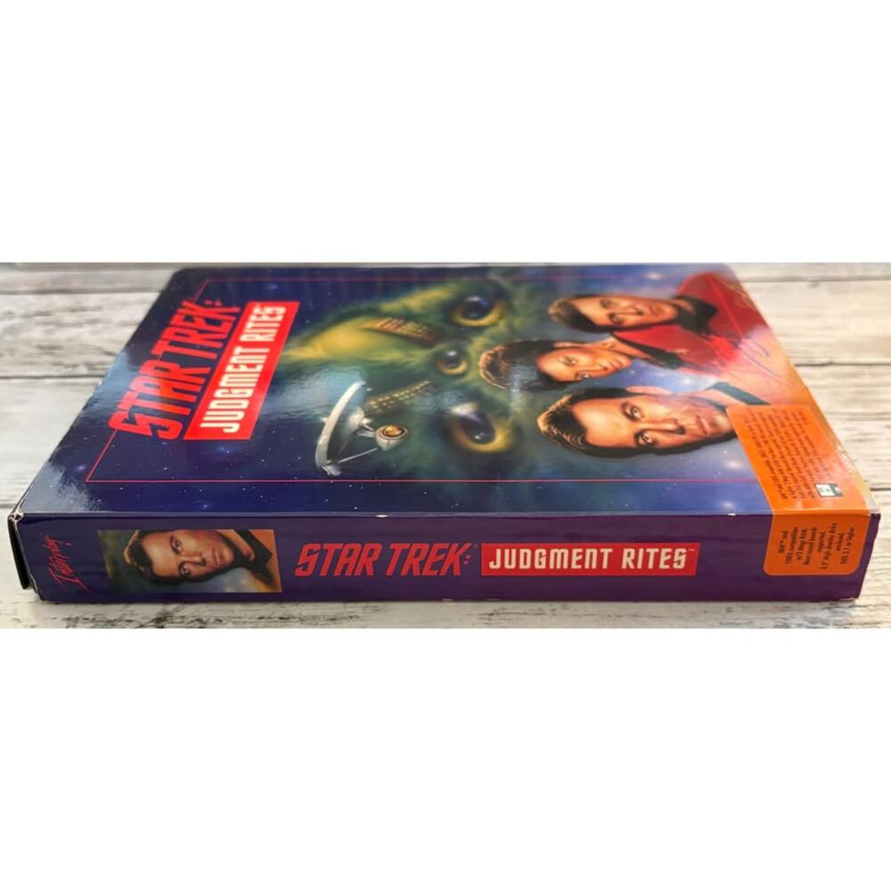 Star Trek Judgment Rites DOS Game Box Set - Picture 5 of 6
